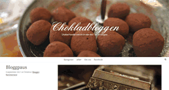 Desktop Screenshot of chokladbloggen.se